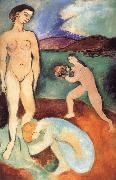 Henri Matisse From three bath china oil painting artist